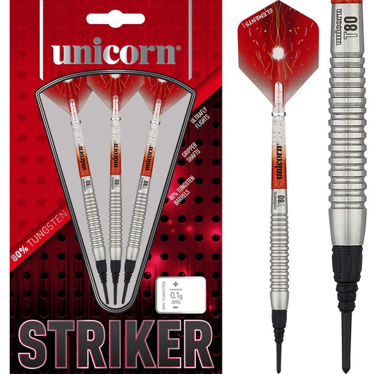 Unicorn T80 Darts - Core XL - Soft Tip - S5 - Striker 23g