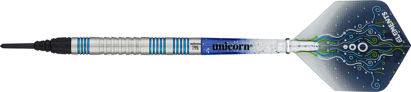 Unicorn T95 Darts - Soft Tip - Core XL - S2 - Blue