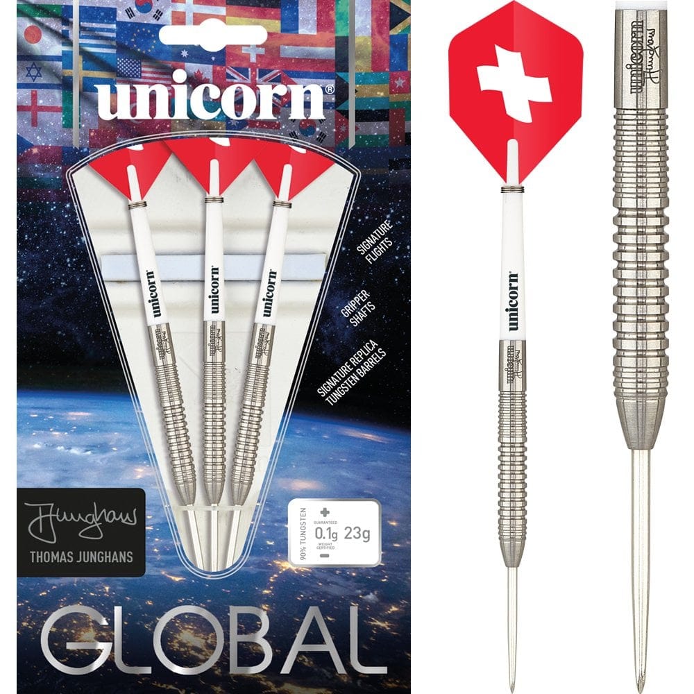 Unicorn Global Darts - Steel Tip - Thomas Junghans - 23g 23g
