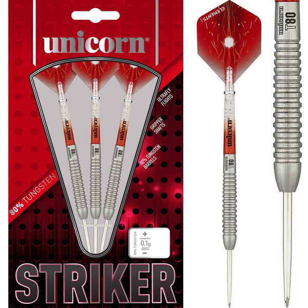 Unicorn T80 Darts - Core XL - Steel Tip - S5 - Striker