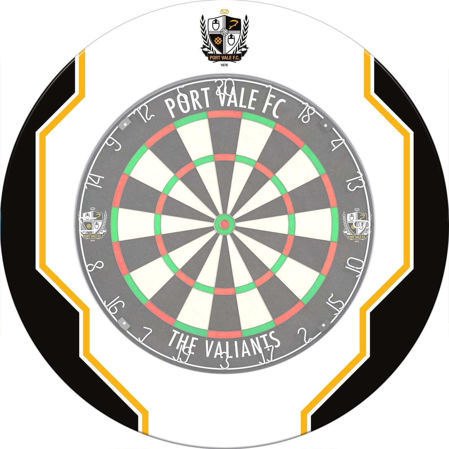Cardiff City FC - Official Licensed - Professional Dartboard - Crest a