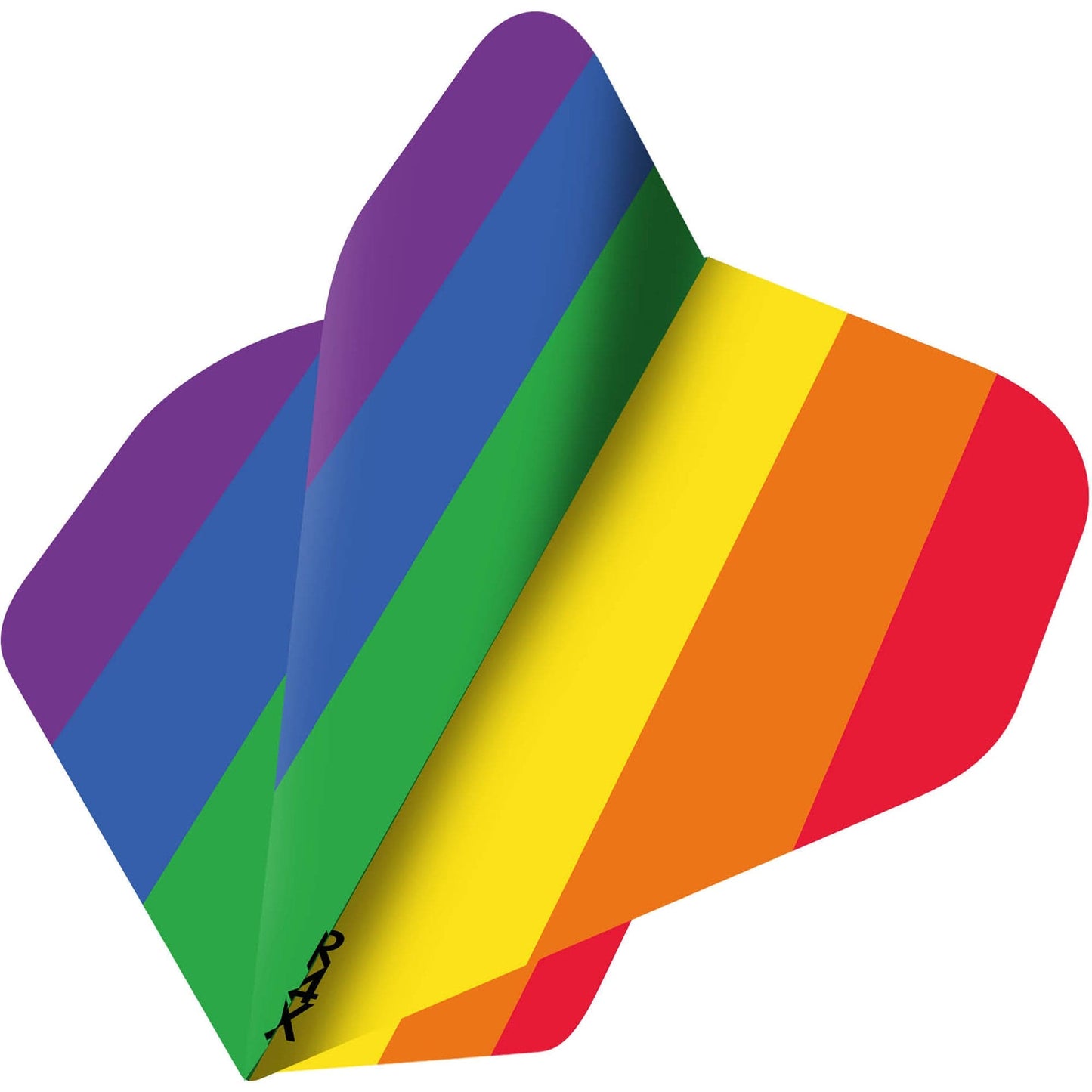 Ruthless - Pride Flag Dart Flights - Rainbow - 100 Micron - No2 - Std