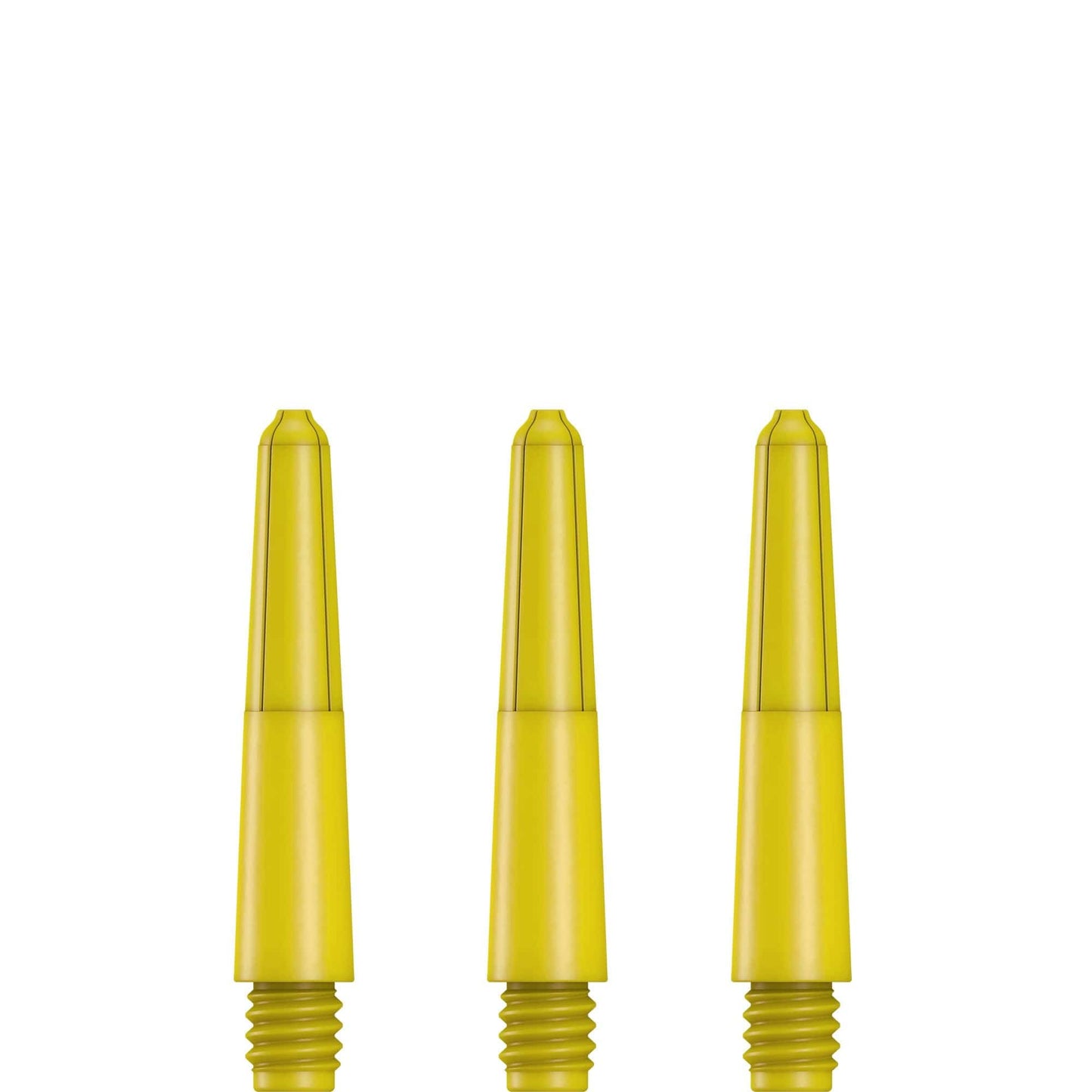 Designa Nylon Shafts - Durable Dart Stems - Yellow Extra Short