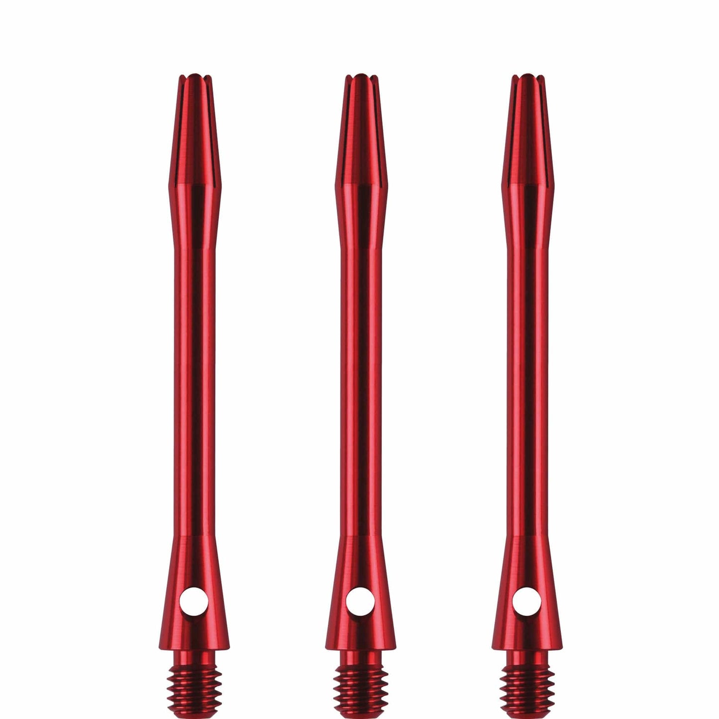 Designa Aluminium Shafts - Metal Dart Stems - Red Medium