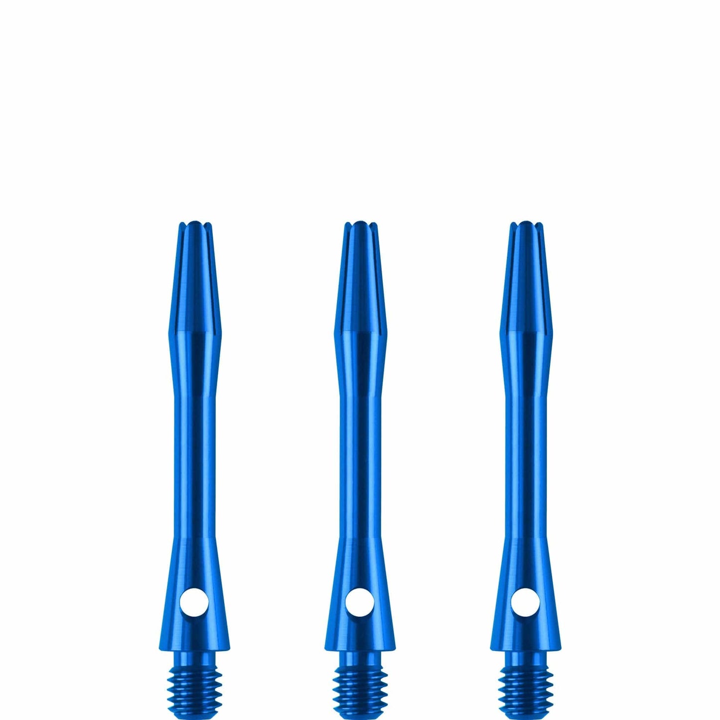 Designa Aluminium Shafts - Metal Dart Stems - Blue Short