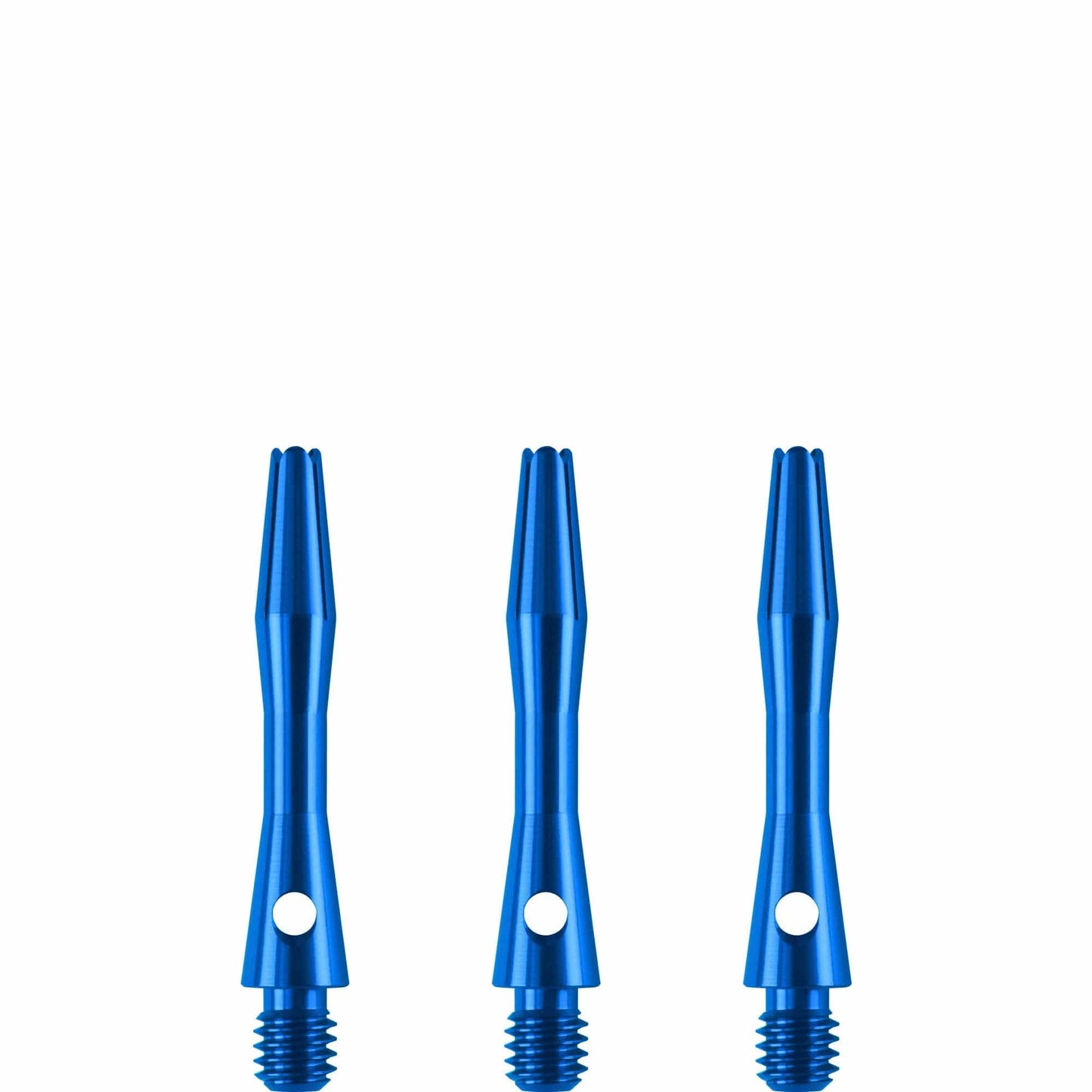 Designa Aluminium Shafts - Metal Dart Stems - Blue Extra Short