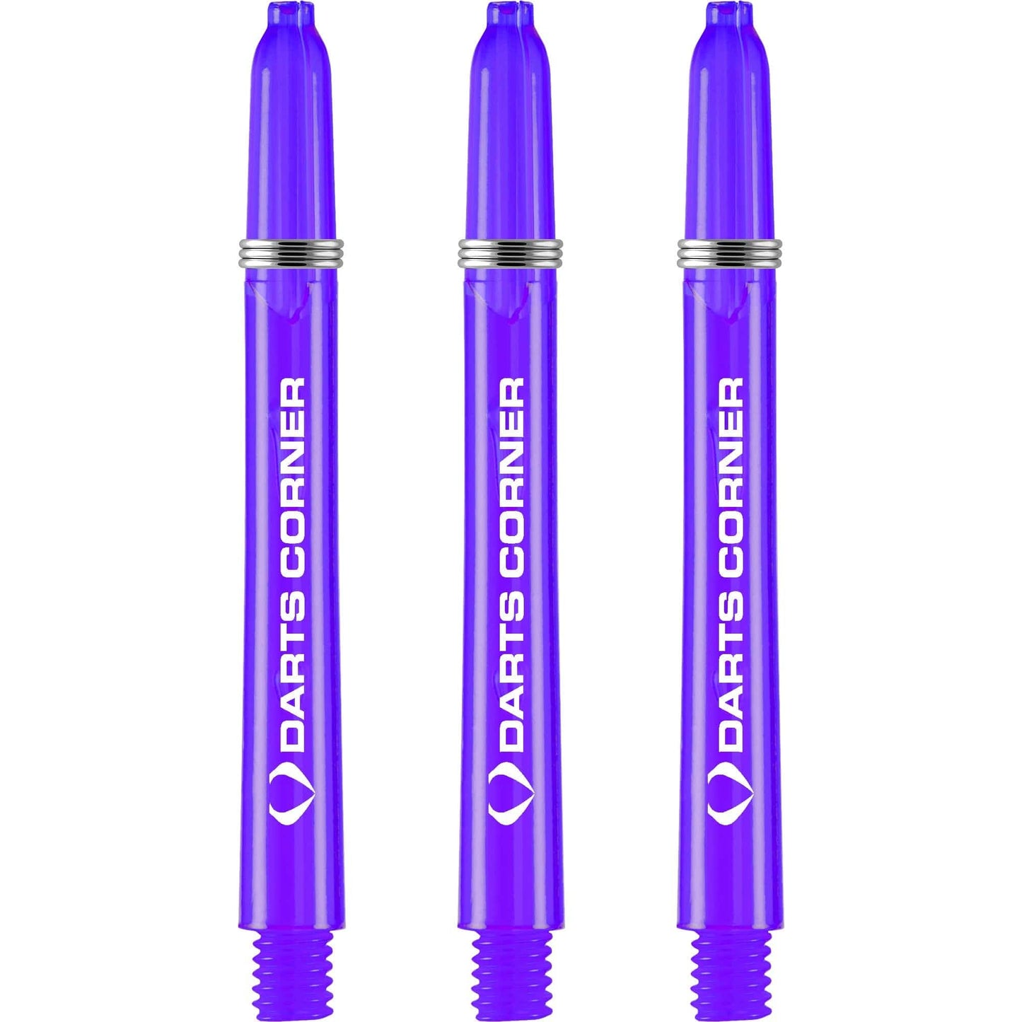 Darts Corner Polycarbonate Shafts - Dart Stems - Purple Medium
