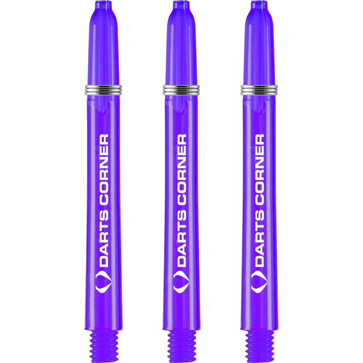 Darts Corner Polycarbonate Shafts - Dart Stems - Purple Medium
