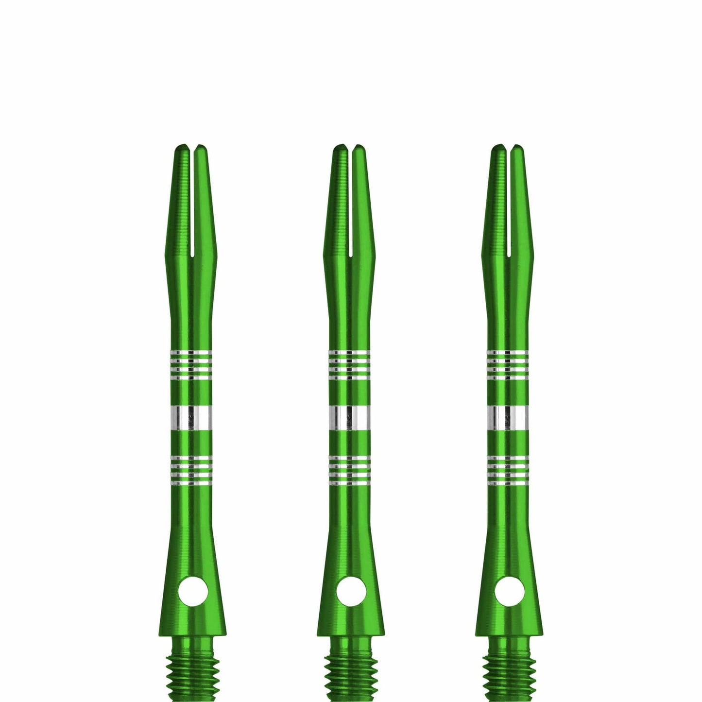 Designa Multiline Aluminium Shafts - Regrooved - Green Tweenie