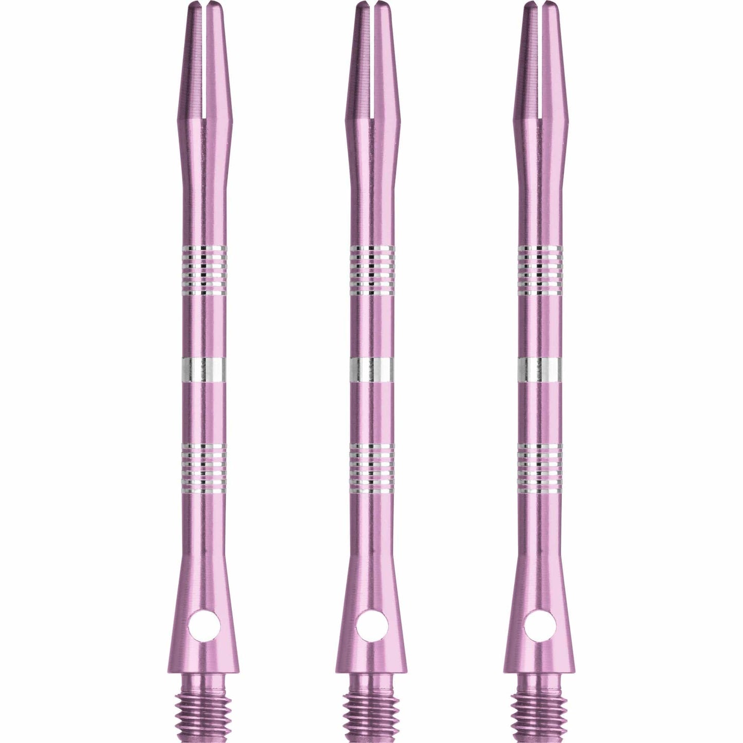 Designa Multiline Aluminium Shafts - Regrooved - Pink Long