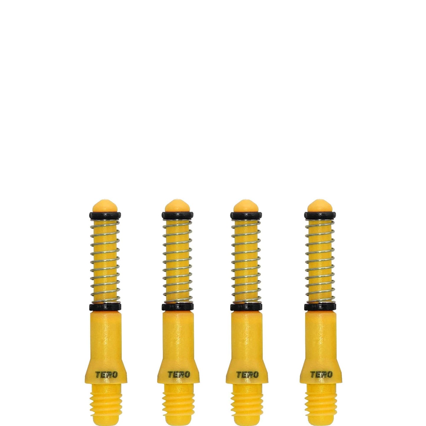 Cuesoul - Dart Shafts - Tero Flight System - AK7 - Standard - Set of 4 - Yellow Cuesoul 25mm