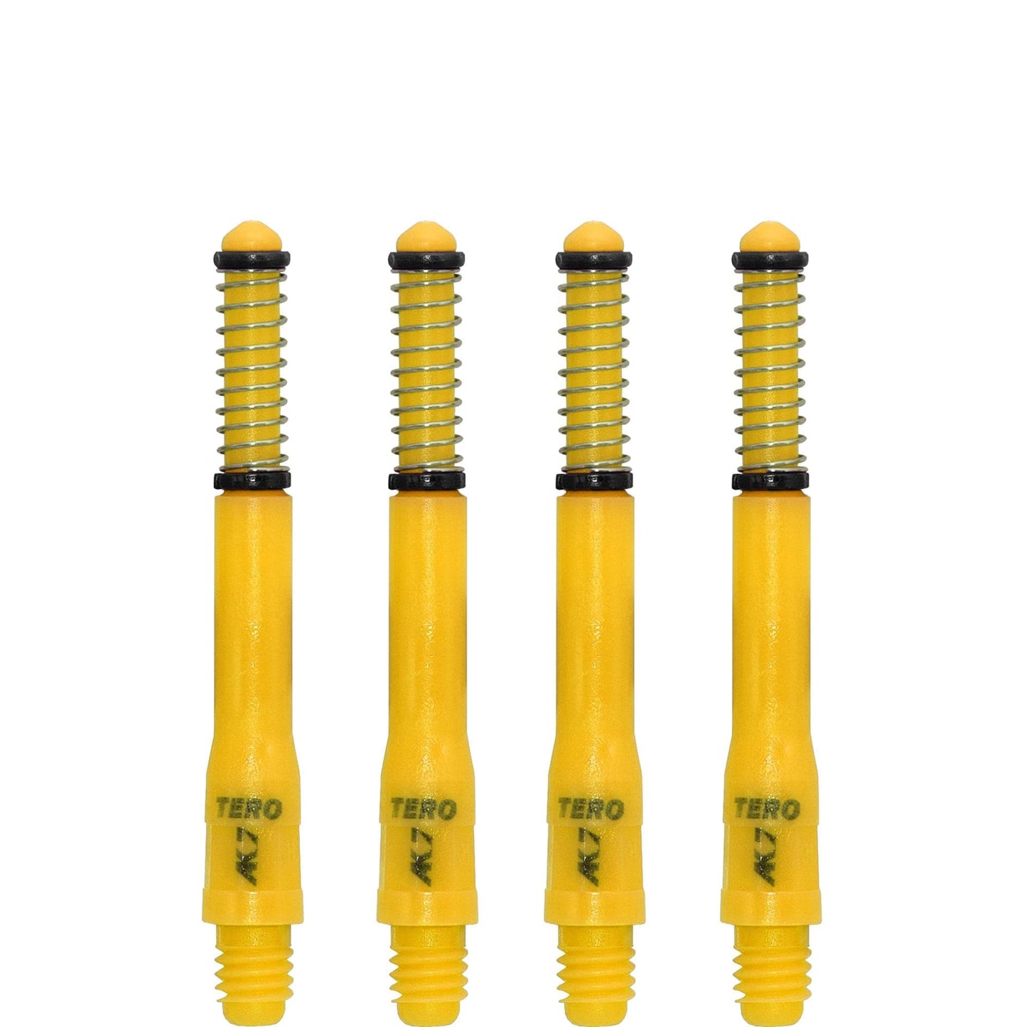 Cuesoul - Dart Shafts - Tero Flight System - AK7 - Standard - Set of 4 - Yellow Cuesoul 40mm