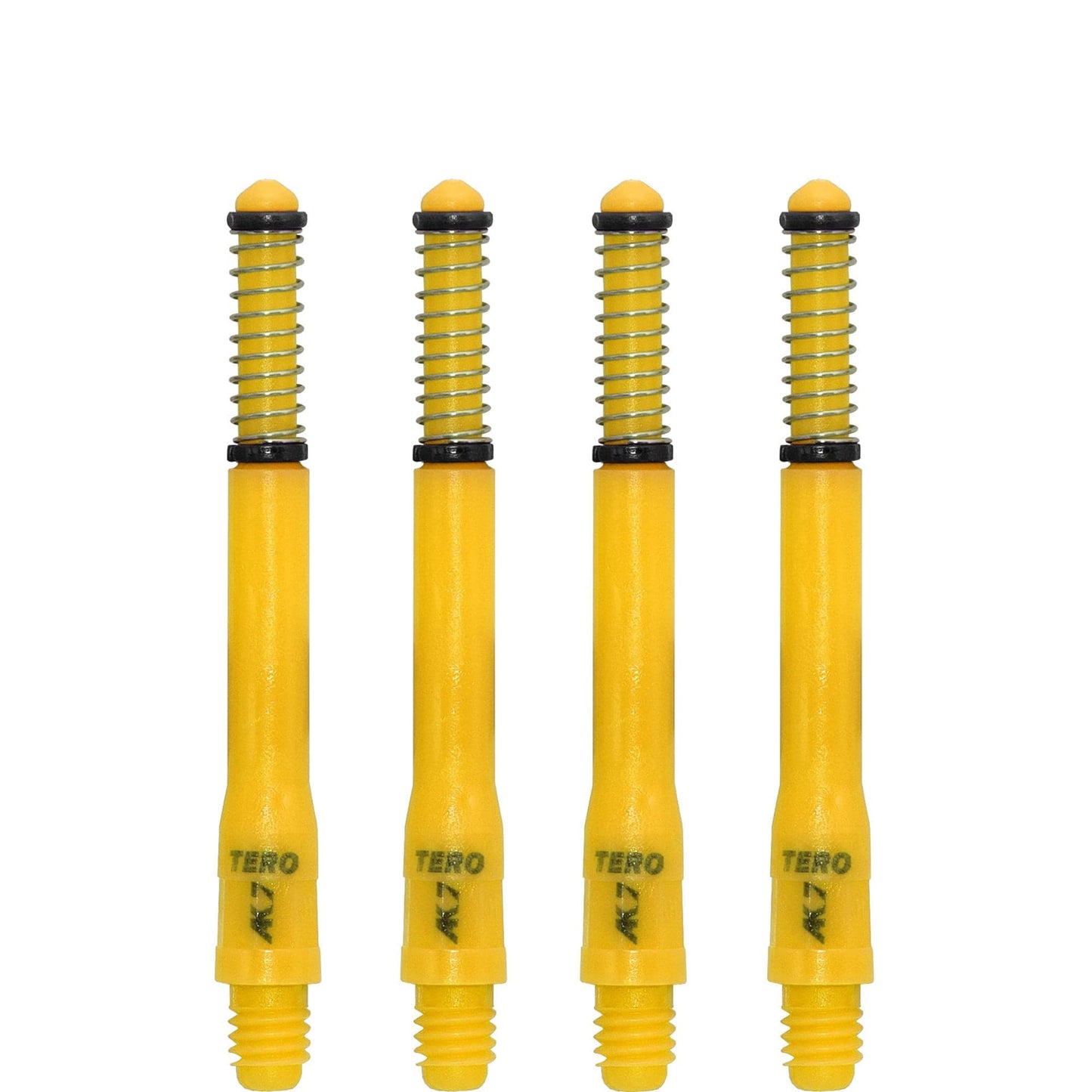 Cuesoul - Dart Shafts - Tero Flight System - AK7 - Standard - Set of 4 - Yellow Cuesoul 43.5mm