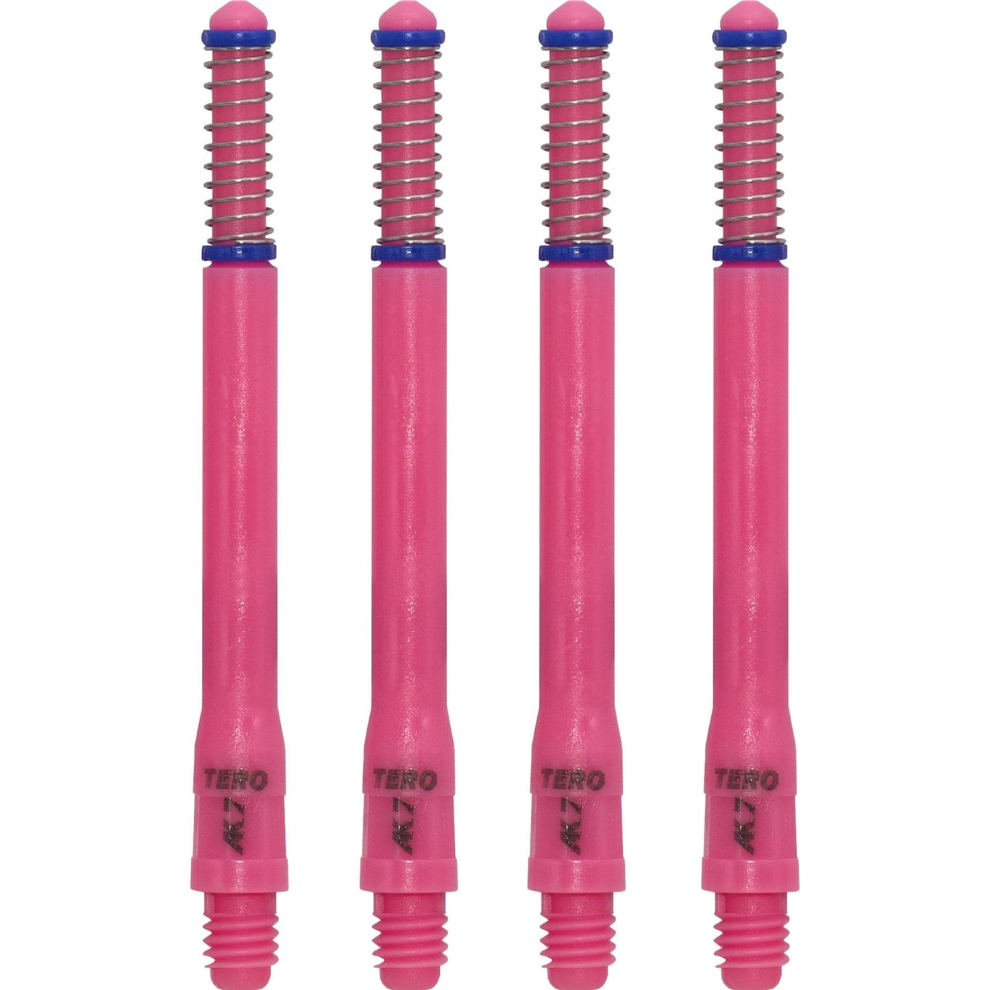 Cuesoul - Dart Shafts - Tero Flight System - AK7 - Standard - Set of 4 - Pink Cuesoul 53mm
