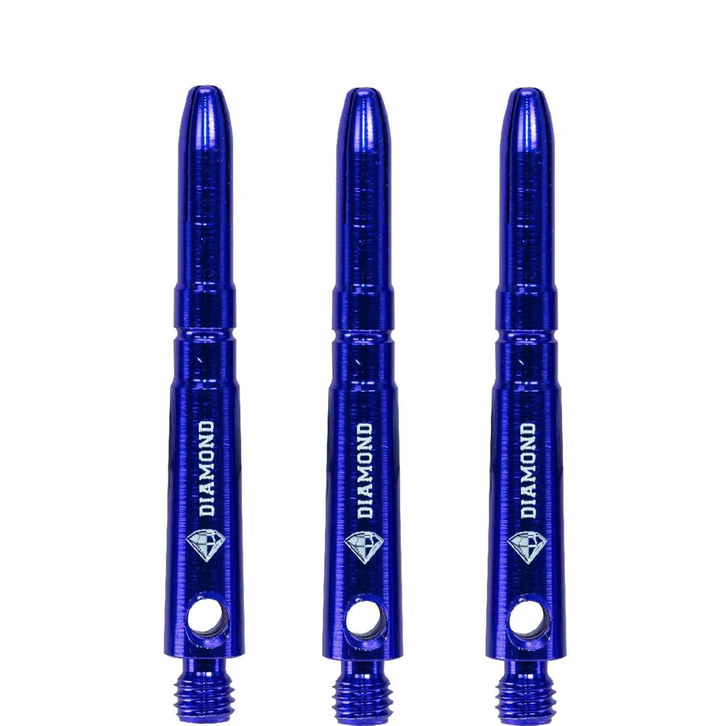 Cuesoul - Aluminium Dart Shafts - Diamond - Value Pack - 4 sets - Blue Tweenie