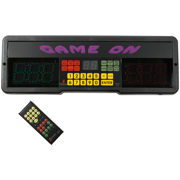 Game On Dart Scorer - Professional Large Display Scorer with Remote