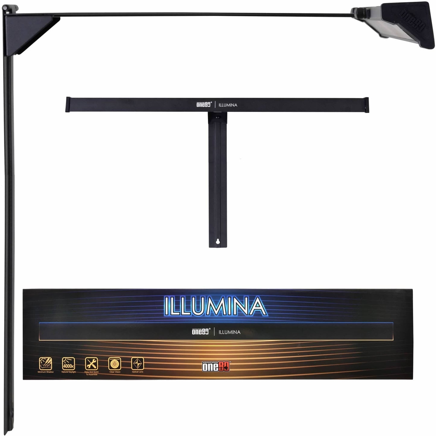 One80 Illumina Dartboard Light - Optical Lens - Daylight