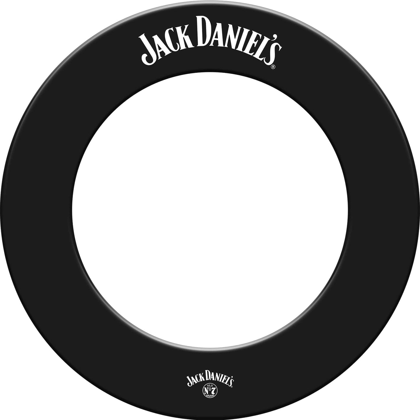 Jack Daniels Dartboard Surround - Heavy Duty - with JD Logo - Black