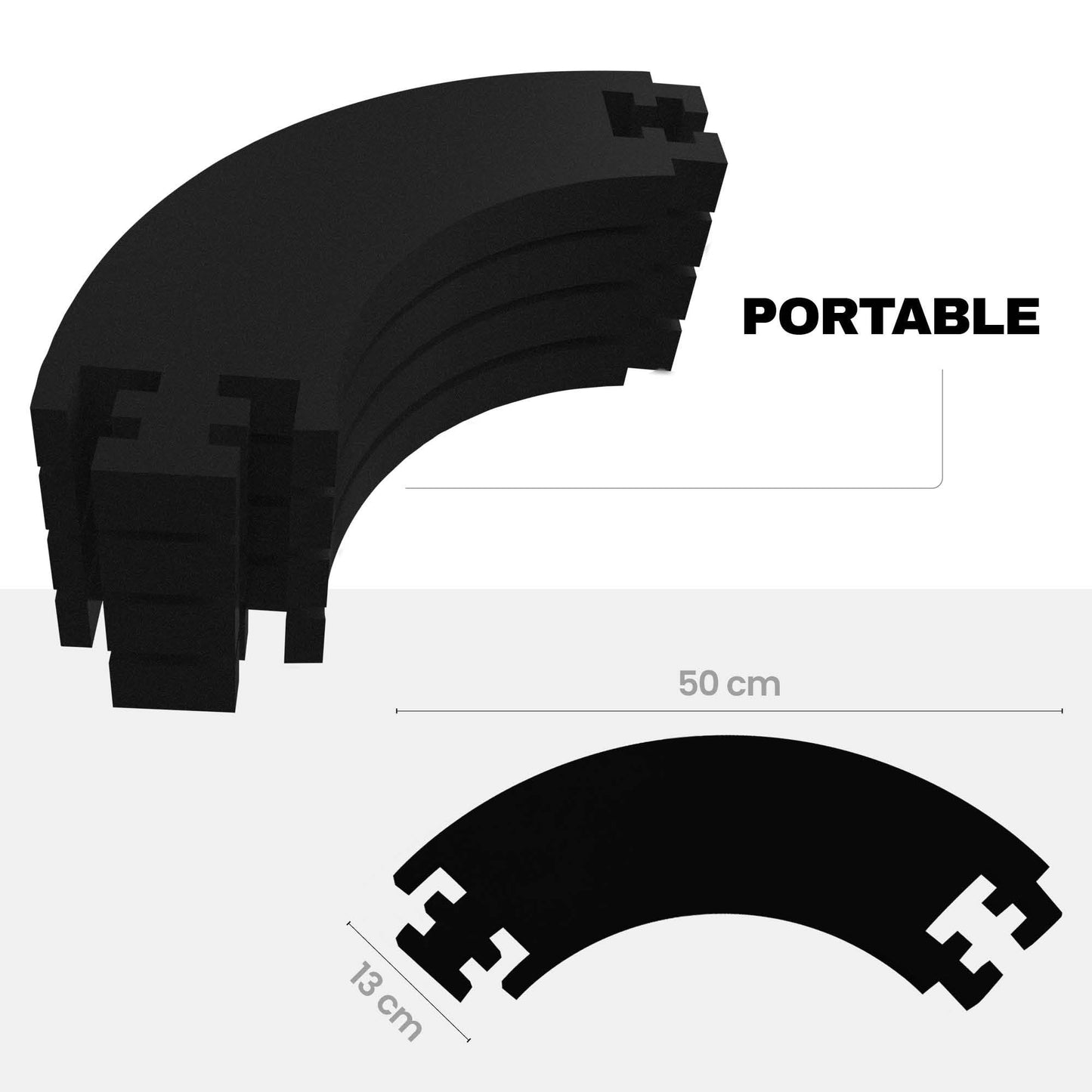 Designa Dartboard Surround - Jigsaw - Lightweight - Plain