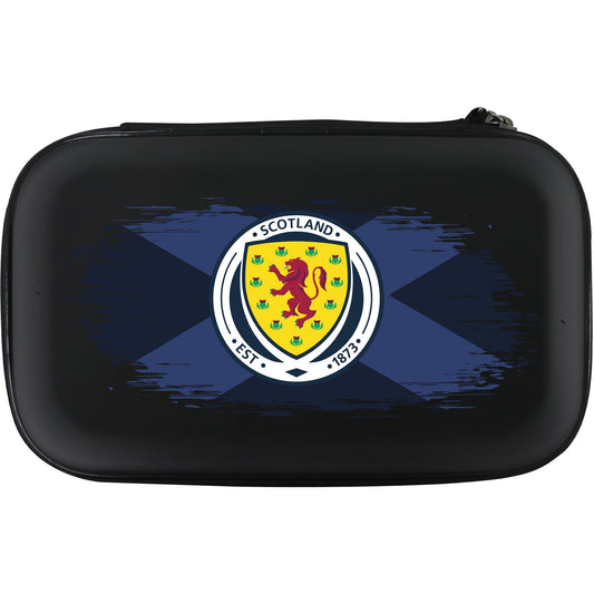 Scotland Football Darts Case - Official Licensed - Black - W2 - St Andrew - Navy Blue