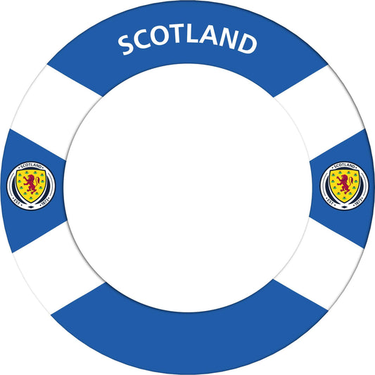 Scotland Football Dartboard Surround - Official Licensed - S2 - Blue