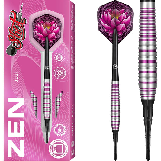 Shot Zen Series Darts - Soft Tip Tungsten - Juji 18g