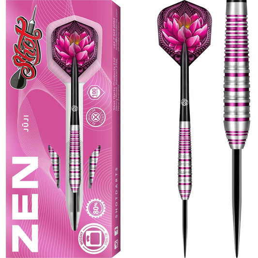 Shot Zen Series Darts - Steel Tip Tungsten - Juji 23g