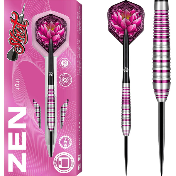 Shot Zen Series Darts - Steel Tip Tungsten - Juji