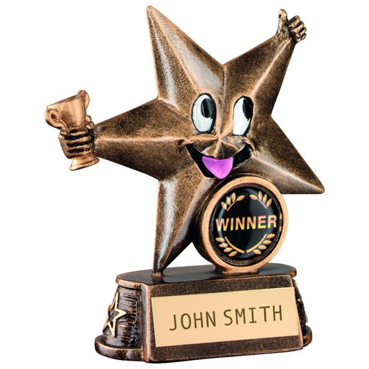 Comic Star Darts Trophy - Winner Award - Medium