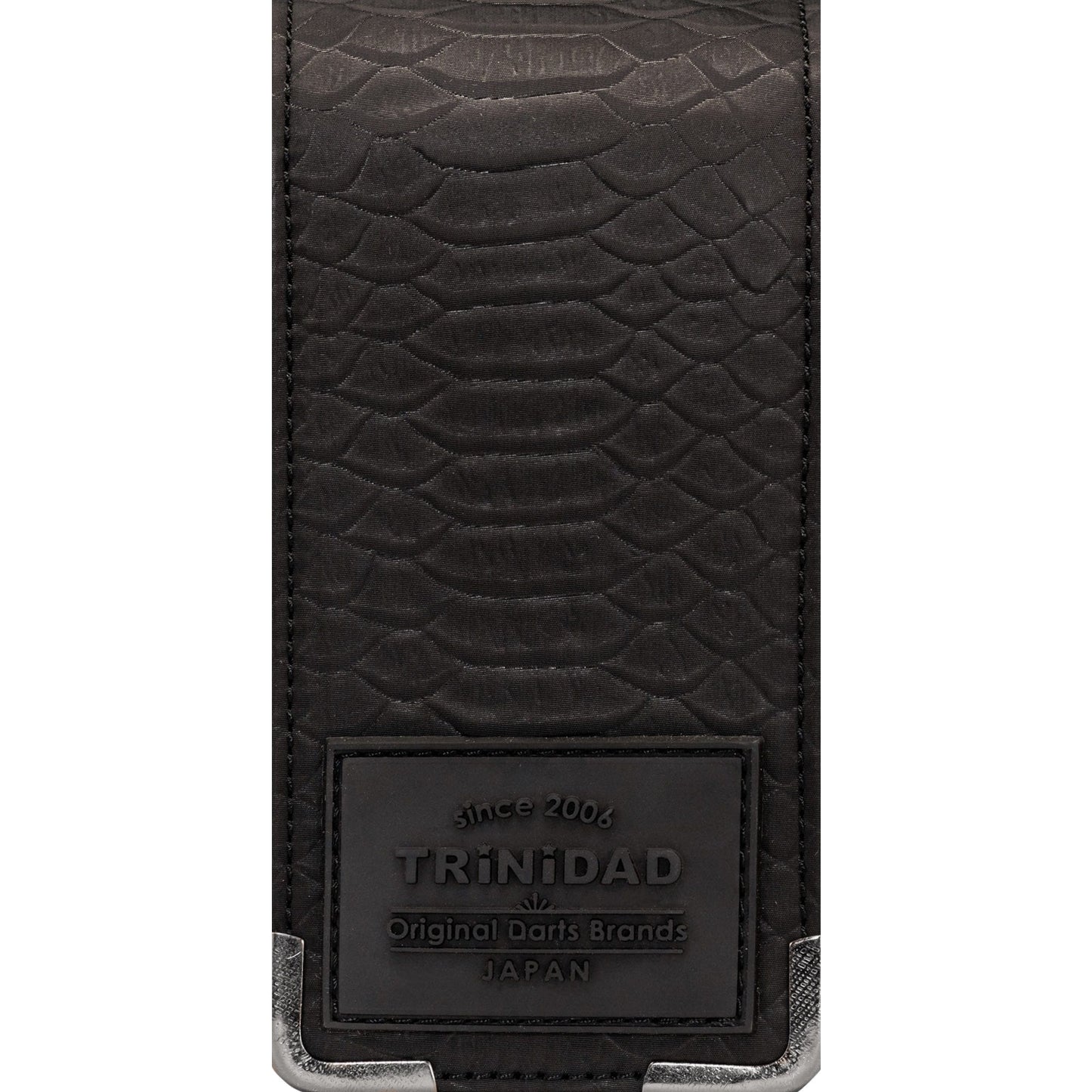 Condor Croco Dart Wallet - Large Darts Case - Plain Black