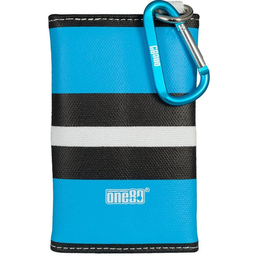 One80 Dart Case - Dragon Dart Wrap Canvas Wallet - Blue