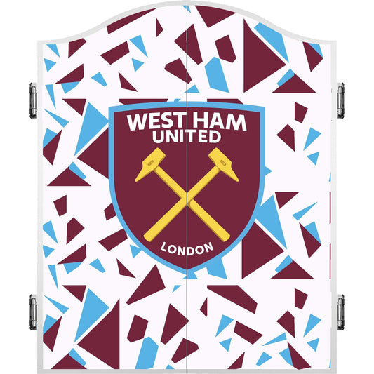 West Ham United FC - Official Licensed - Dartboard Cabinet - C4 - Abstract