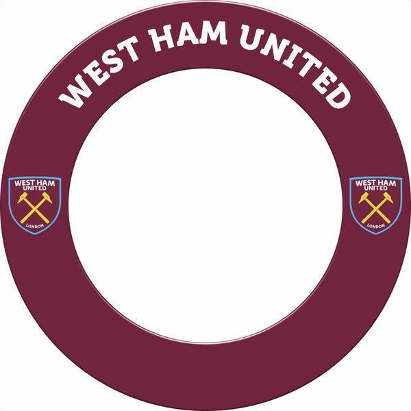 West Ham United FC - Official Licensed - Dartboard Surround - S1 - Crest