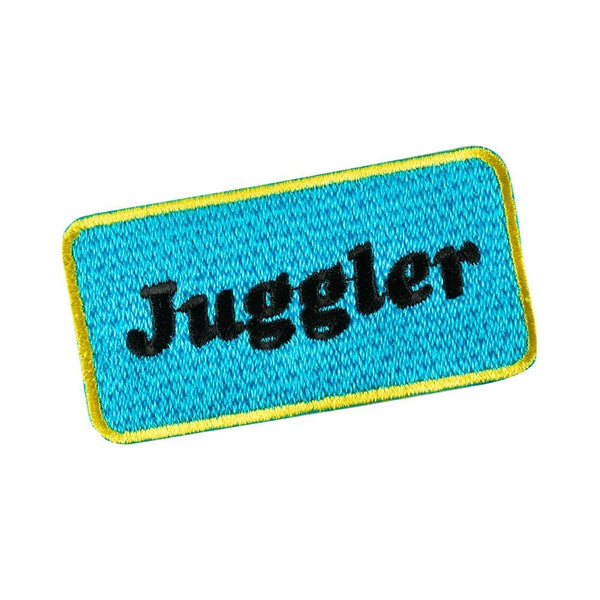 *Cosmo Darts - Juggler Logo - Embroidered Badge - Sew On Patch