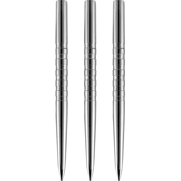 Unicorn Spare Dart Points - Steel Tip - 6 Ring Needle - Silver