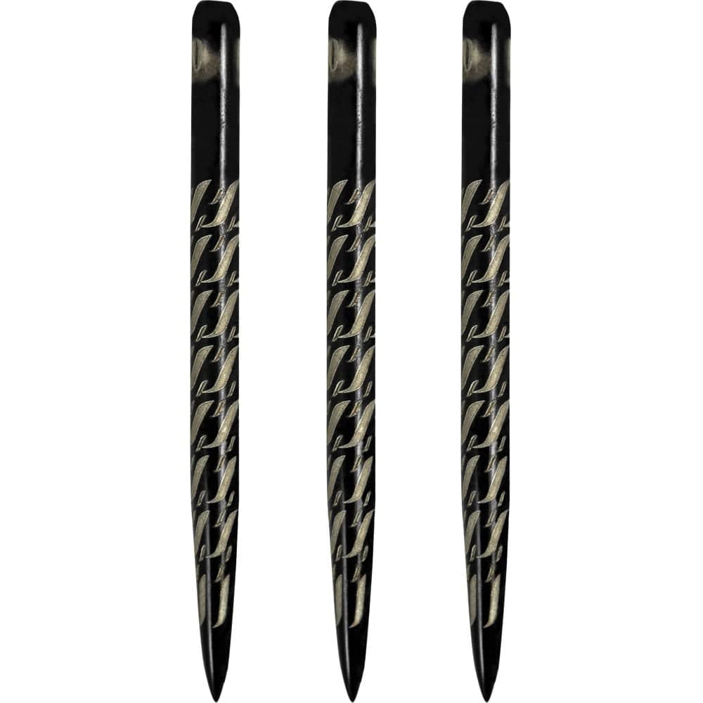 One80 Aztec Dart Points - Style D - Black - Swirl 34mm