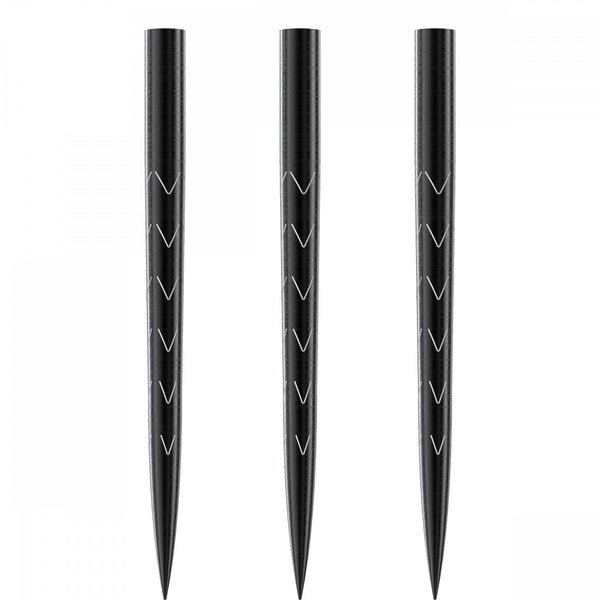 *BULL'S Magma Dart Points - Replacement Spare Points - 35mm - Black