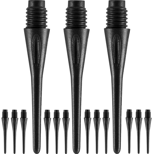 *XQMax Spare Soft Tip Points - Softips - Pack 12 - Black