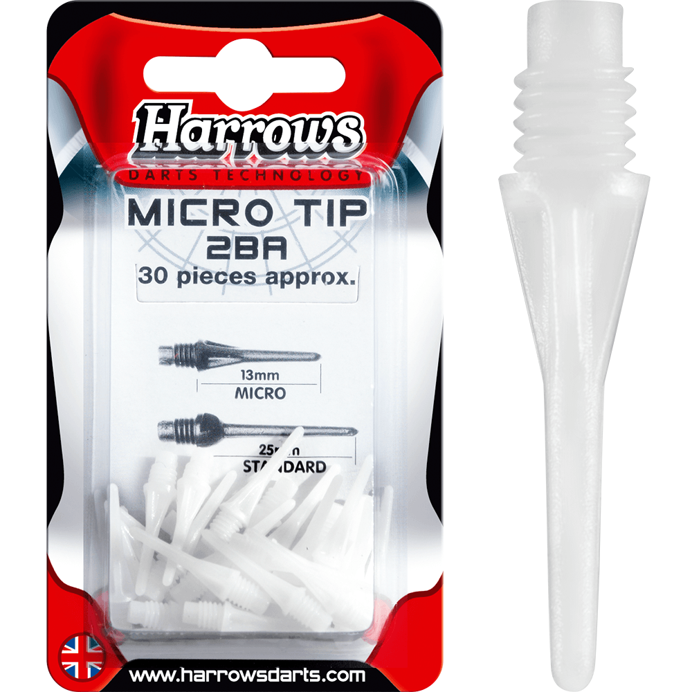 *Harrows Soft Tip Accessories - Micro - (Pack 30) - 2ba