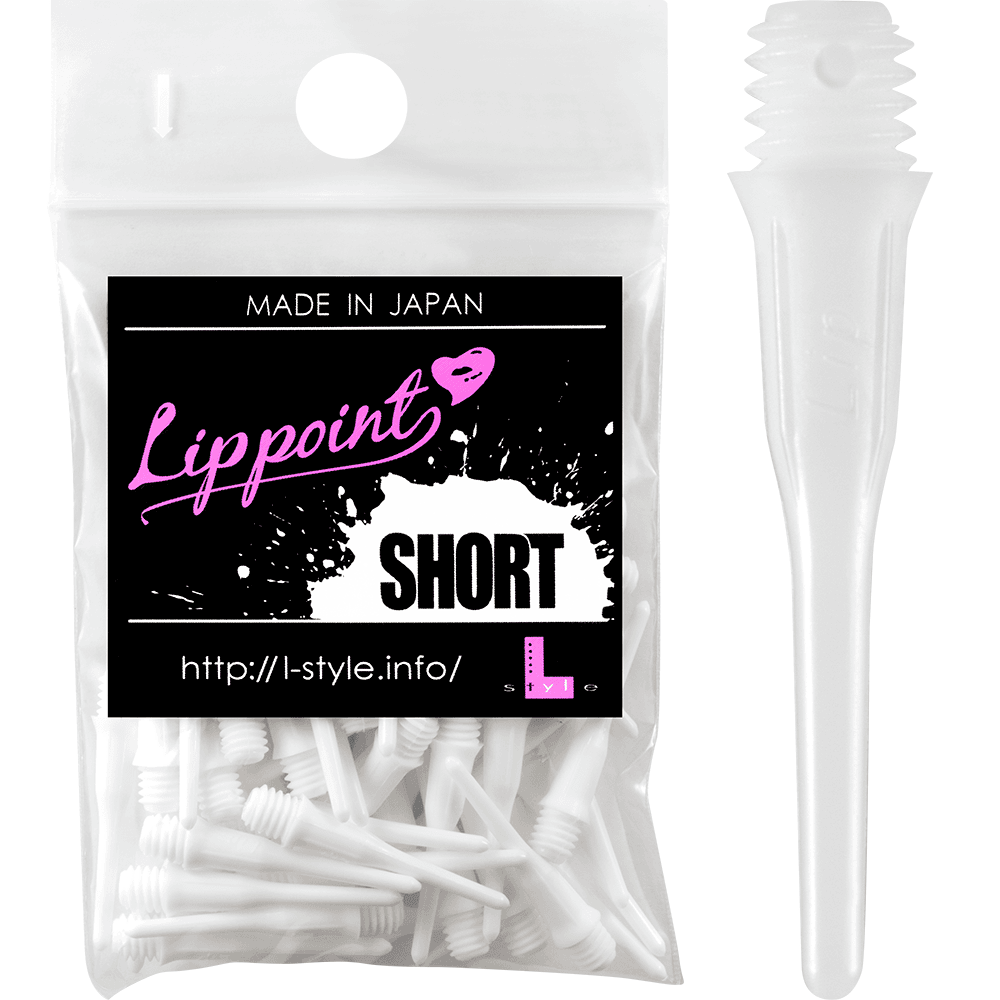 L-Style ShortLip - Spare Tips - 2ba Thread - Pack 50 White