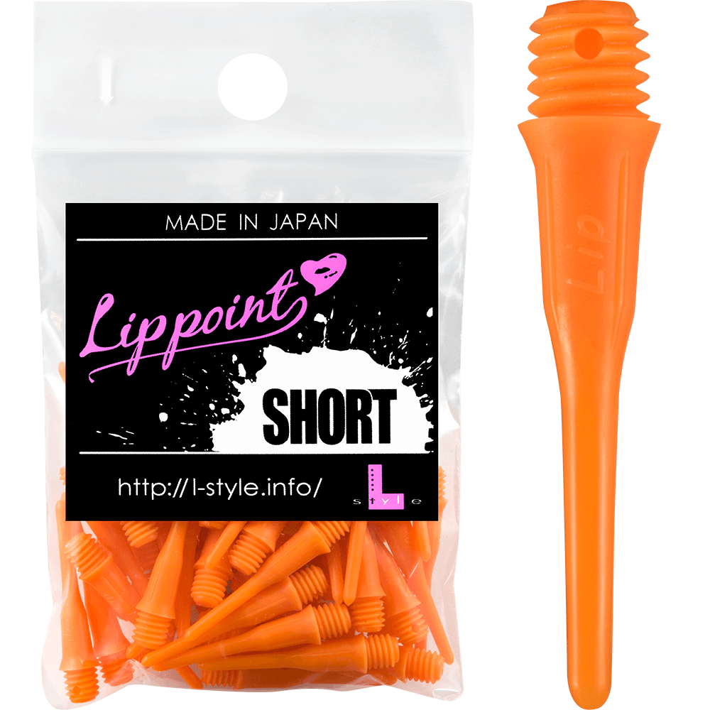 L-Style ShortLip - Spare Tips - 2ba Thread - Pack 50 Orange