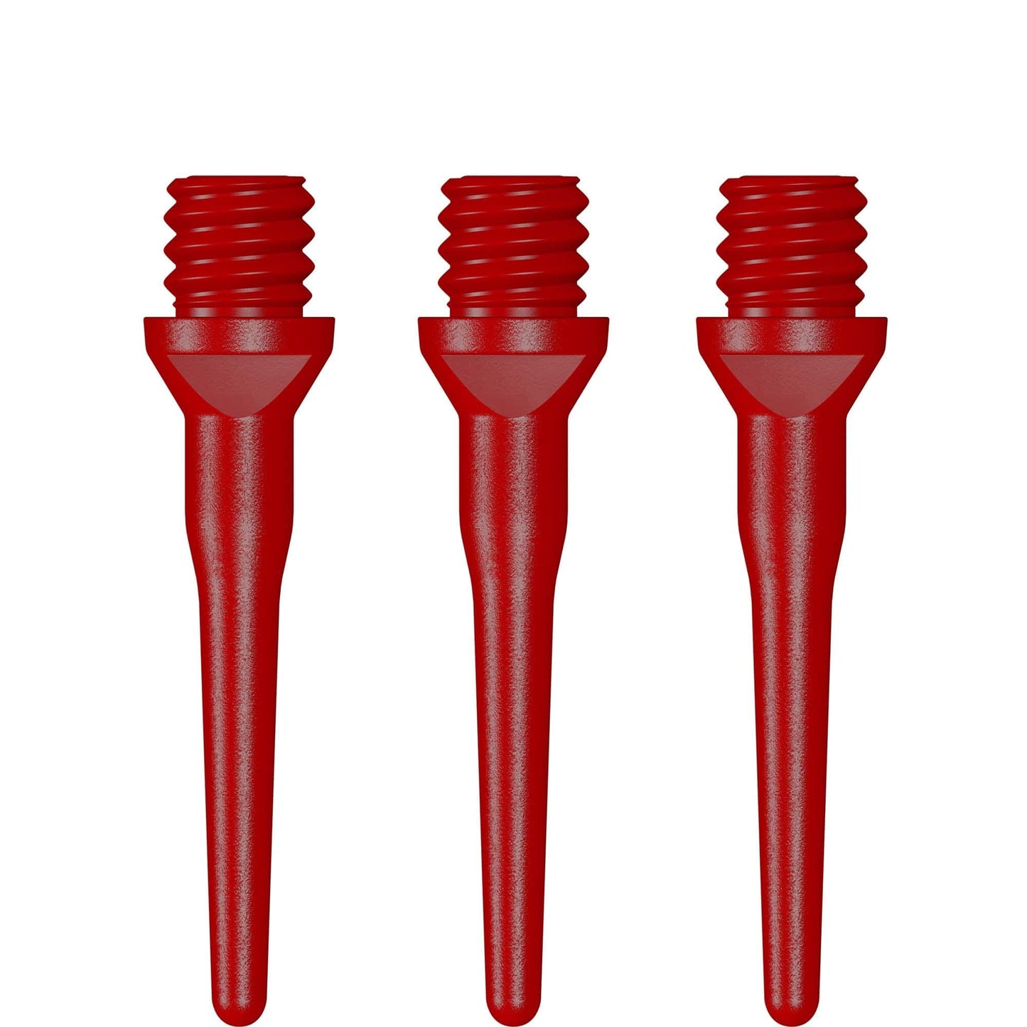 Designa Tufflex Soft Tip Points - Bag 1000 - Short - 20mm Red