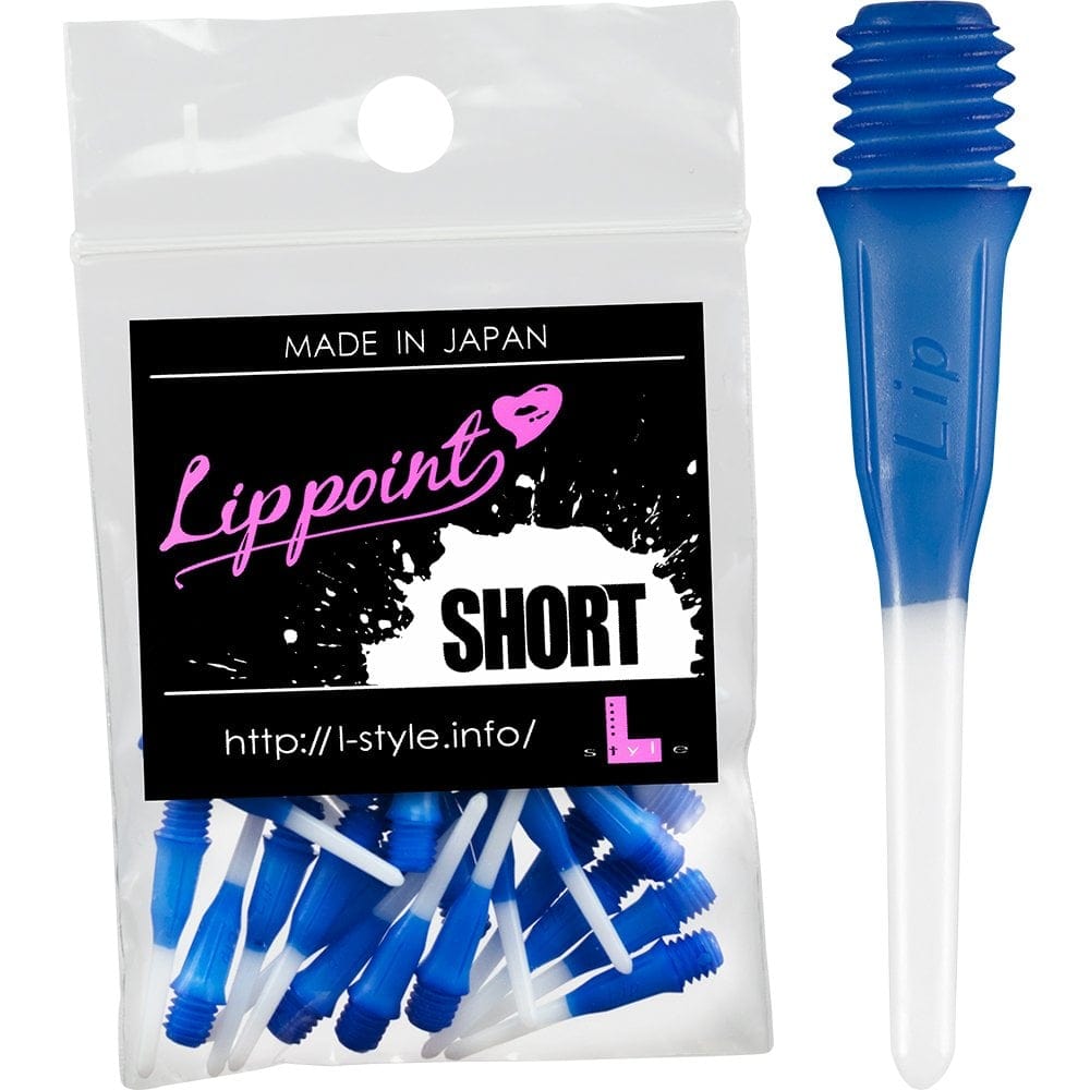 L-Style ShortLip - Two Tone - Spare Tips - 2ba - Pack 30 Blue