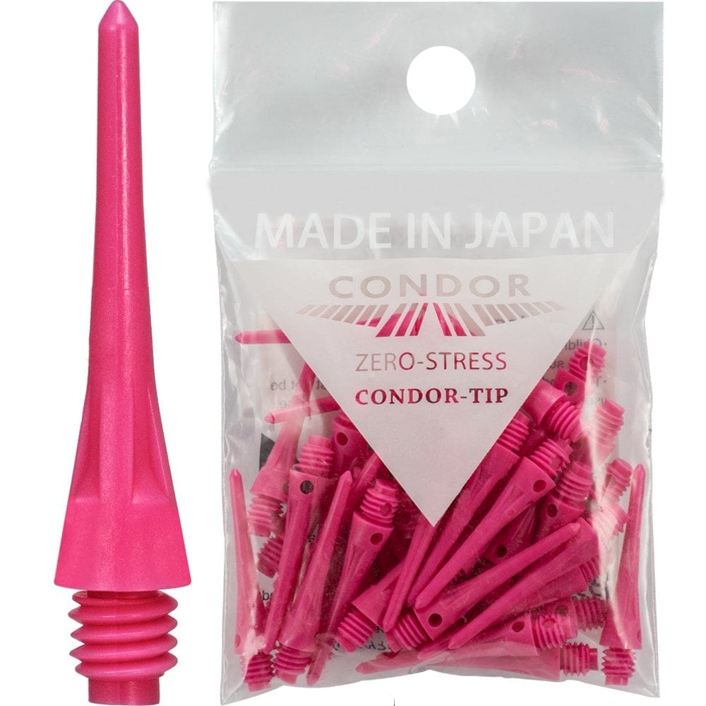 Condor Soft Tip Points - 2ba - Bag 40 - Standard Pink