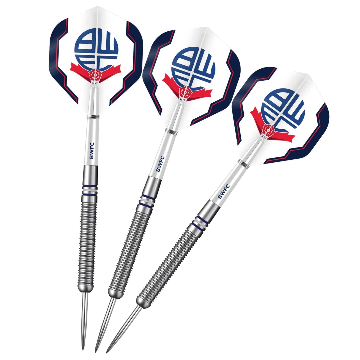 Bolton Wanderers Darts - Steel Tip Tungsten - Official Licensed - BWFC - 24g