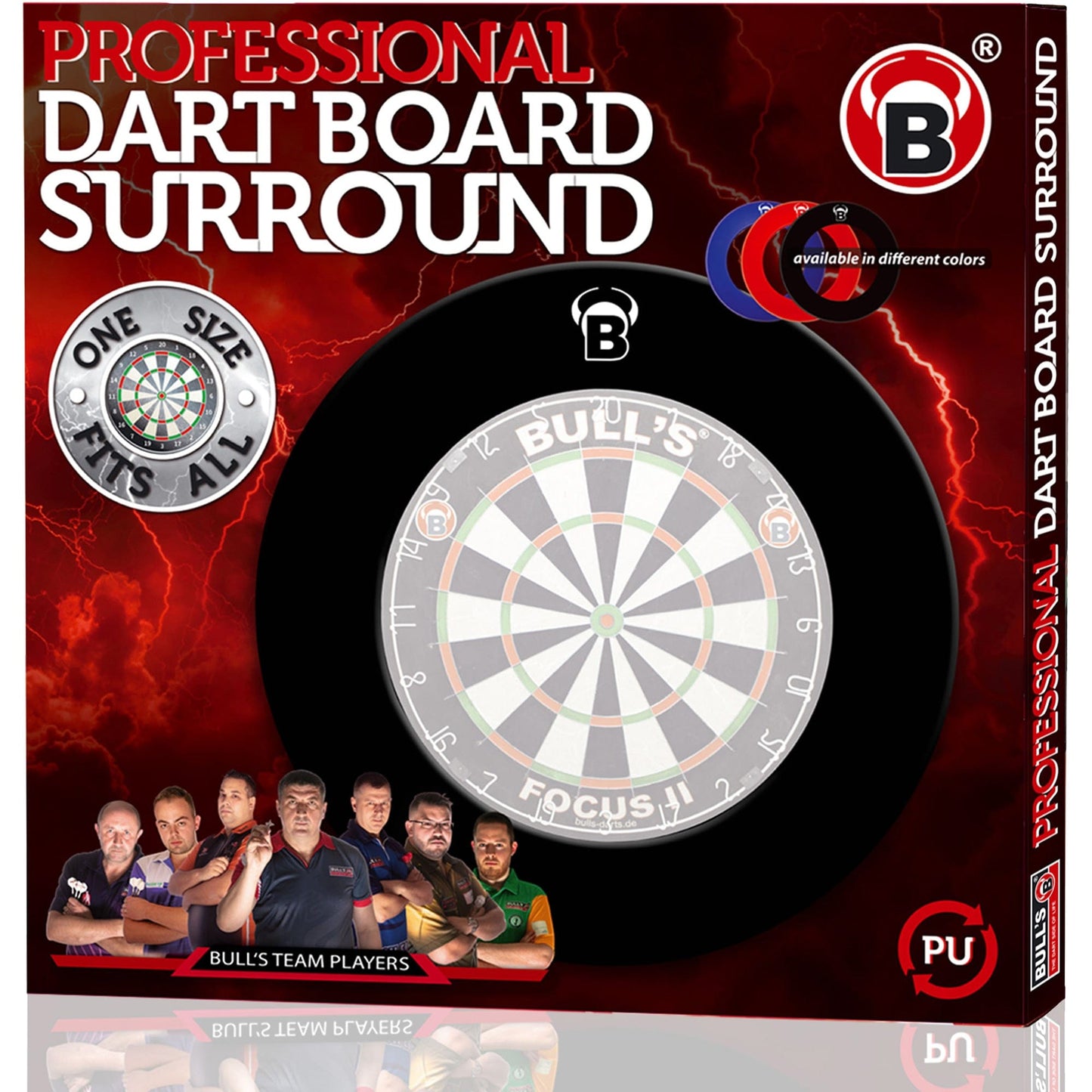 BULL'S Professional Dartboard Surround - Plain