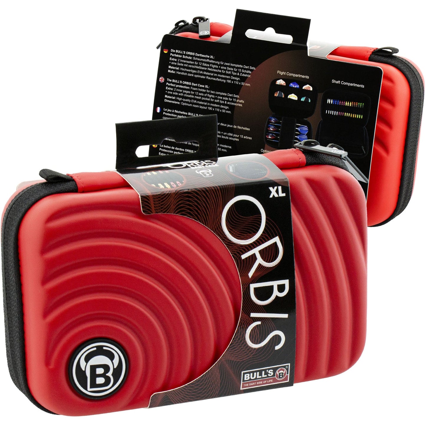 BULL'S Orbis Dart Case - Strong EVA Material - XL - Colours