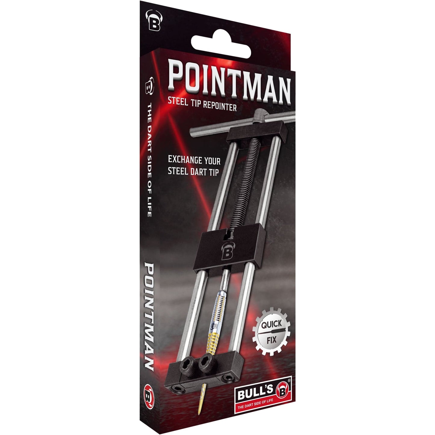 BULL'S Pointman Repointer - Easy to Use - Steel Tip Repointing Machine