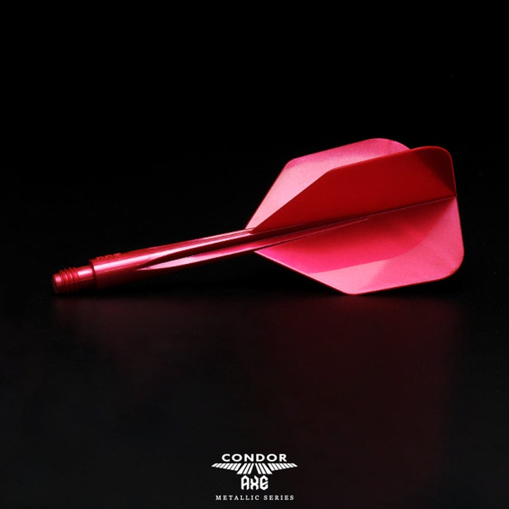 Condor AXE Metallic Dart Flights - Small - Red