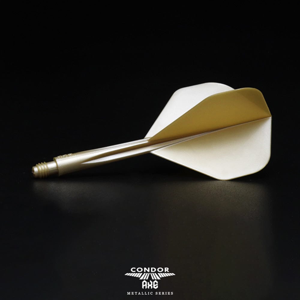 Condor AXE Metallic Dart Flights - Standard - Champagne Gold